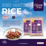 Divine red matta rice