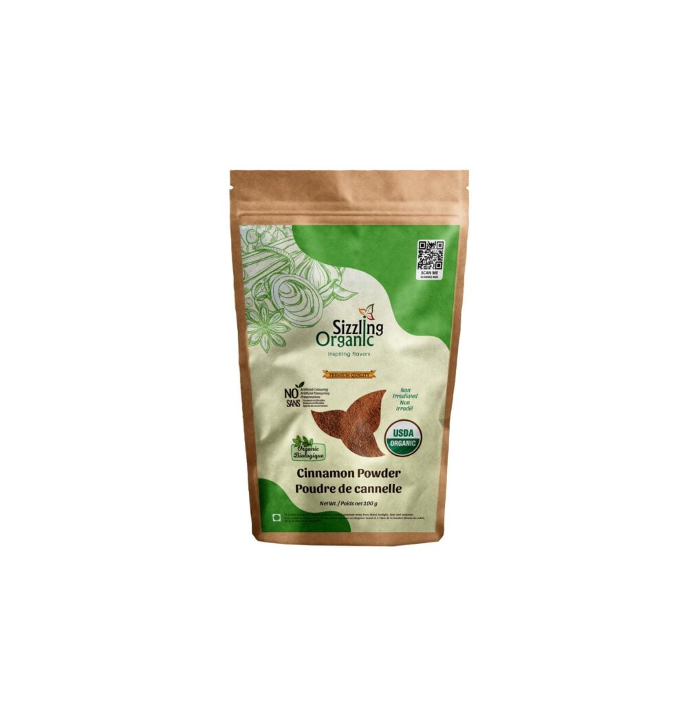 Sizzling Organic Ceylon Cinnamon Powder