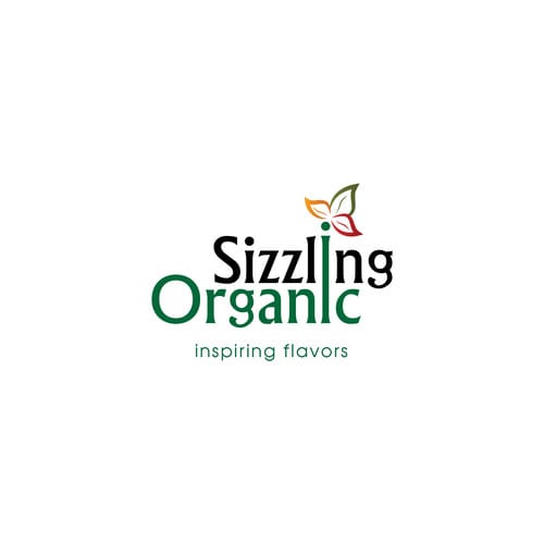 Sizzling Organic Logo