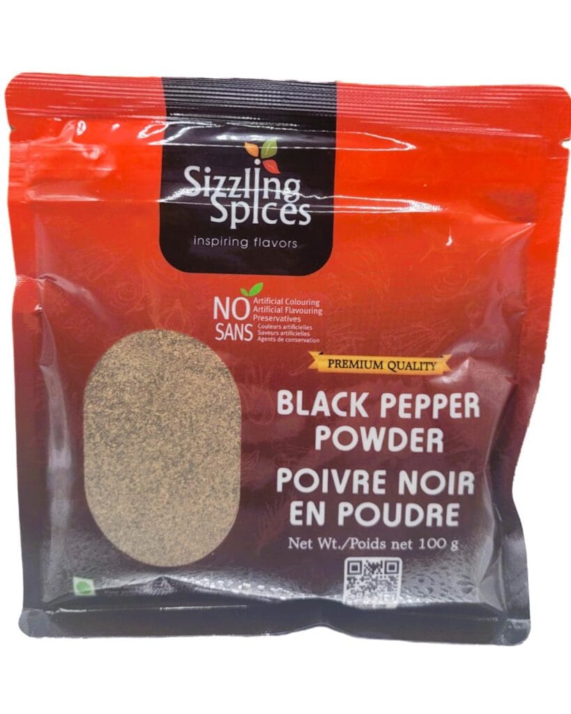 black pepper powder sizzling spices 100g